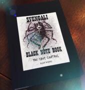 Svengali Black  Notebook (small) by Alan Wong