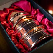 Legend Cups and Balls Copper Polished Bussolotti in rame