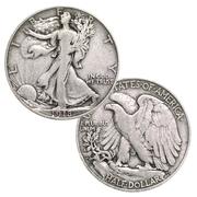 Mezzo dollaro d\'argento Walking Liberty