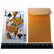 Bustine avana  6.30cm x 10.50cm (biglietti da visita)