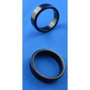 Anello Pk Nero Piatto 20mm