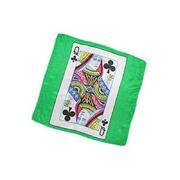 Card silk 30x30 fondo verde Regina di Fiori