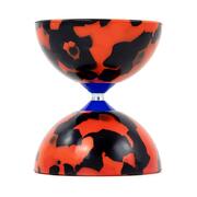 Diabolo Jester kit con bacchette Rosso/ Nero
