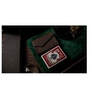 Luxury Leather Playing Card Carrier Brown by TCC