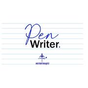 Pen Writer Blue (Gimmicks and Online Instructions) by Vernet Magic
