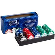 Bicycle Clay Poker Chip Set 100 Count