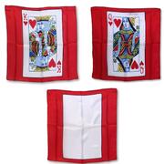 Card Silk 45x45 fondo rosso