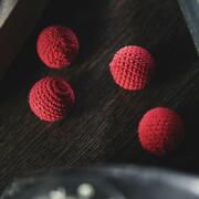 Crochet Ball Set (Rosso) by TCC