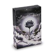 Black Flower Playing cards