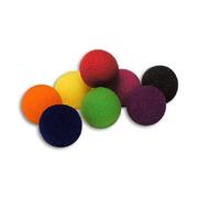Set 4 palline di spugna 40mm Super Soft colori fluo Verde