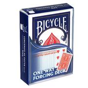 Bicycle one way forcing deck Tutte uguali Dorso Blu