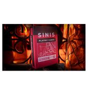 Sinis Raspberry and Black Playing Cards by Marc Ventosa