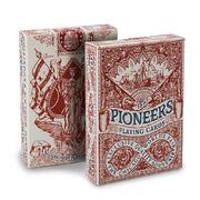Pioneers Playing Cards Rosso