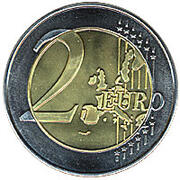 Moneta da 2 Euro Jumbo